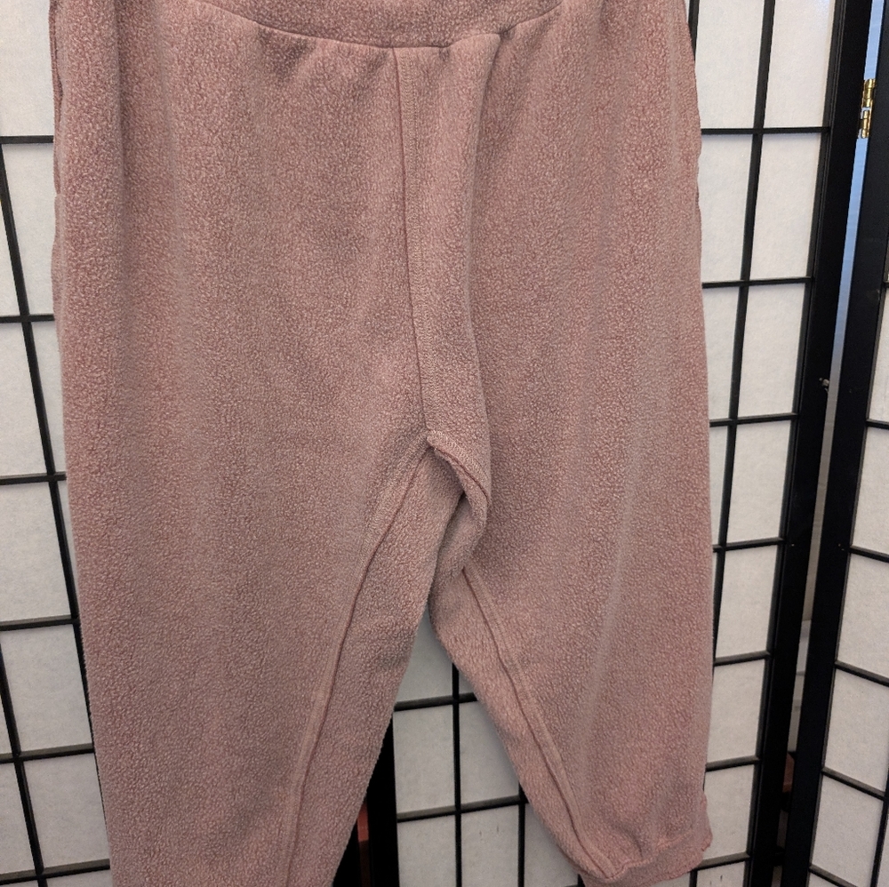 Free People Fleece Ginger Sweatpants Mauve - Picture 6 of 6